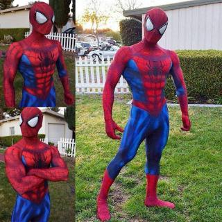 Niños Adultos Increíble Spiderman Disfraz De Impresión 3D Halloween Cosplay Zentai Traje