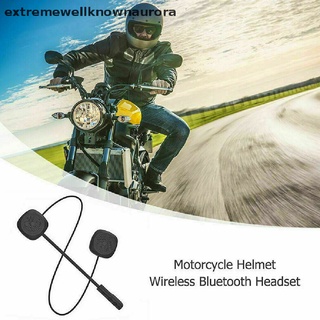 [knownaurora] bluetooth 5.0 inalámbrico casco de motocicleta auriculares altavoz manos libres control de llamadas nuevo stock