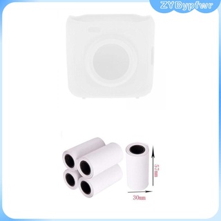 2.24 X 1.18 Inch Thermal Paper 5 Pieces for Bill Barcode Bluetooth Printer Cover