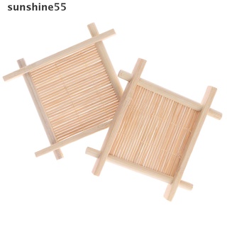 Bandeja de jabón de bambú de madera, soporte de bandeja de jabón, estante de jabón, caja de contenedores {bigsale}