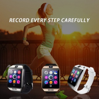 [peachdoll]para q18 smart watch teléfono móvil exquisita tarjeta inteligente hermoso reloj arco