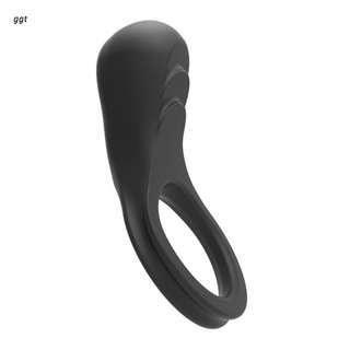 ggt Vibrating Penis Rings Silicone Waterproof Cock Ring Couple Flirting Vibrator Clitoris Stimulator Adult Sex Toy