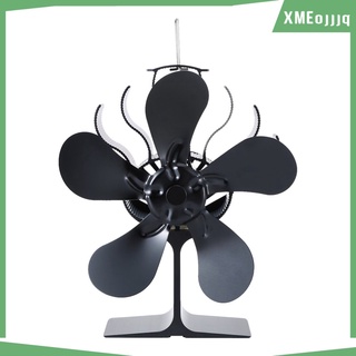 [XMEOJJJQ] Heat Powered Stove Fan Saving Fuel Efficiently Eco Friendly and Efficient Wood Stove Fan for Wood,Log Burner,Fireplace
