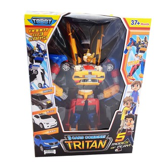 Tobot Tritan 3 Cars Combine - juguetes Tobot para niños