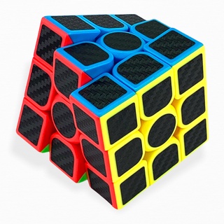 Cubo 3x3 MOYU Cobra Etiquetas de Fibra de Carbono speedcube Cubo Rubik Rompecabezas para Pasar el Rato. Nuevo