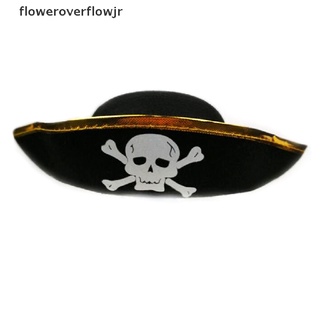 frmx impresión cráneo niños/adultos pirata sombrero cosplay disfraz gorra de halloween disfraz caliente