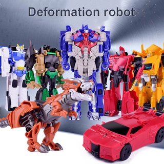 Transformación de deformación Robot modelo de coche juguete figuras de acción juguetes de niños regalos de navidad