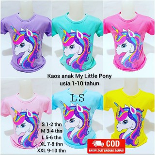 Pony3//little pony niñas camiseta//edades de 1-10 años unicornio camisas de los niños