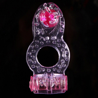 Cochise anillos vibradores del pene clítoris doble polla anillo elástico Delay juguetes sexuales para hombres (2)