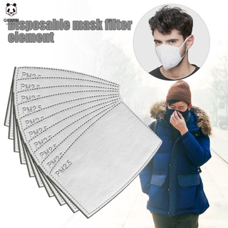 10/20/30/50/100Pcs PM2.5 Protective Filter 5 Layers Replaceable Anti Haze Filters for Outdoors