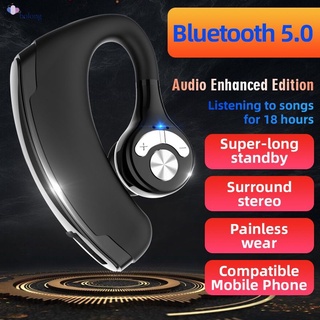 V18 audífonos inalámbricos compatibles con Bluetooth/nuevos audífonos manos libres compatibles con Bluetooth/audífonos compatibles con Bluetooth con micrófono/control Muti-control/audífonos V bolong