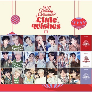 Kpop BTS HOLIDAY COLLECTION LITTLE WISHES Photocards