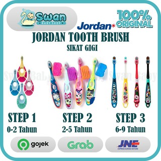 Jordan cepillo de dientes Jordan cepillo de dientes infantil todas las variantes/paso 1/paso 2/paso 3