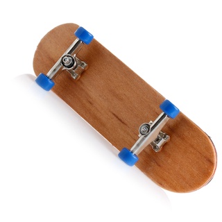 rin 1Set Wooden Deck Fingerboard Skateboard Sport Games Kids Gift Maple Wood Set New (8)