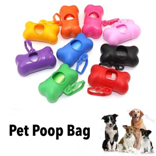 Bolsa de caca para mascotas, dispensador de caca, plástico, Animal, perro, bolsa de cachorro, dispensador de plástico para perros