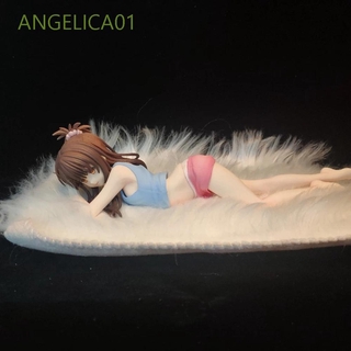 angelica01 para regalo para amor ru para niños niñas figura yuuki mikan coleccionable modelo juguetes anime japonés 14.5cm pvc modelo muñeca figura de acción