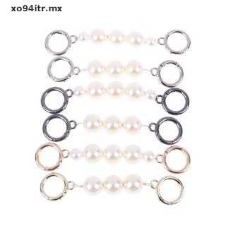 xoitr 1pc perla bolsa cadena correa extensor bolsa perla decorativa cadena bolsa accesorios.