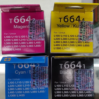 T6Etfe4E Epson tinta Original L100 L110 L120 L200 L210 L220 L300 L310 L350 L355 - rojo E57Dtgfe