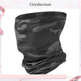 < citydiscount > Deportes Al Aire Libre Camuflaje Protección UV Transpirable Cubierta Facial Bufanda Cuello Polaina