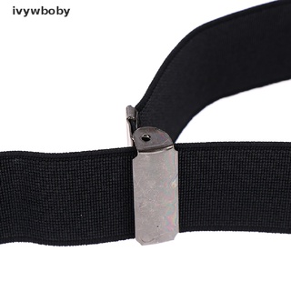 [ybw] mujeres hebilla estiramiento cinturón cinturón invisible elástico cinturón unisex jeans pantalones dfg (6)