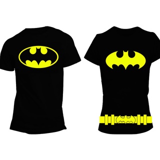 Par de Playeras Para Parejas Batman Batichica, Camisas Novios