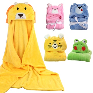 ankaina - manta de franela cálida para bebé, invierno, toalla de baño, impermeable, capa con capucha
