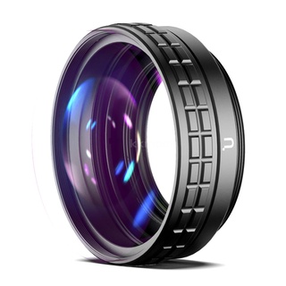 Ulanzi WL-1 18 mm lente de gran angular 10X lente Macro 2 en 1 lente adicional con paño de limpieza utilizando adaptador externo anillo de reemplazo para cámaras Sony ZV1 RX100M7 (1)