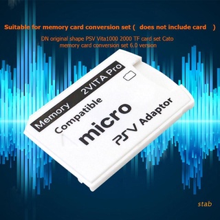 stab sd2vita 6.0 tarjeta de memoria para ps vita, tarjeta tf, adaptador 1000/2000 (1)