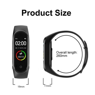 Smart podómetro pulsera presión arterial Monitor de frecuencia cardíaca deportes Tracker pulsera salud Fitness reloj deportivo podómetro (2)