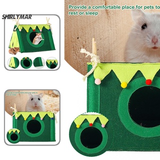 Sr Green Pet Home llamativo conejo hámster ardilla casa 2 tamaños opcionales para el hogar