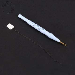 Adjustable Punch Needle Stitching Kit Rug Yarn Needle Embroidery Pen Felting Threader Needles (9)
