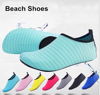 nuevo adulto niños zapatos de playa casual moda antideslizante sandalias buceo natación fondo suave secado rápido anti corte gimnasio zapatos (2)