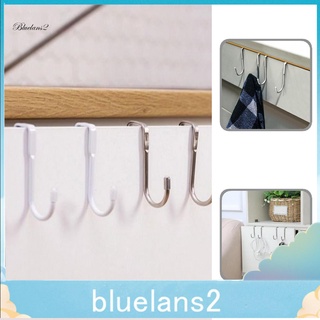 blue2 simple estante de ropa armario bolsas percha de puerta libre de uñas para el hogar