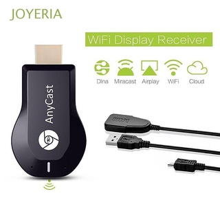 JOYERIA Anycast M9 Plus Compatible con HDMI TV Stick Miracast 1080P Receptor de pantalla Wifi Dongle de TV Airplay DLNA Inalámbrico Pantalla de espejo