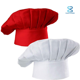 [SR] profesional elástico ajustable hombres mujeres gorra cocina cocina panadero Chef sombrero