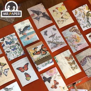 Sr . Papel 50 Pegatinas Creativas Portátiles Pequeñas Libro De Mano Cuenta Cuaderno Álbum Decorativo