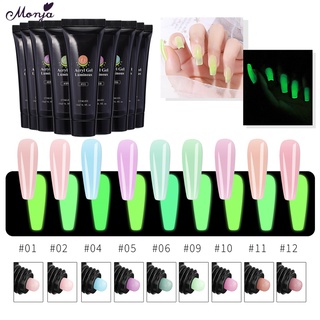 Monja Gel de uñas de polietileno de construcción rápida acrílico Color Gel Gel extensión de dedo UV Gel esmalte de manicura herramienta