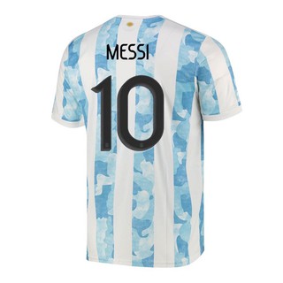 21/22 Top Quality Argentina Home National Team Americas Cup MESSI 2021 football jersi jersey 21/22 Camiseta de fútbol jersi de primera calidad de Argentina de la selección local de la Copa de las Américas MESSI 2021