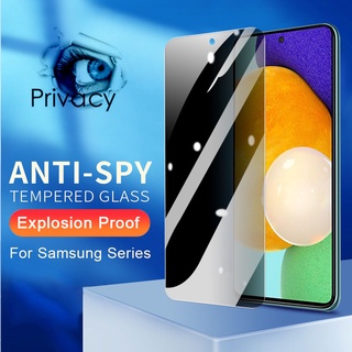 Protector de pantalla de vidrio templado para Samsung Galaxy S20 FE Note 10 Lite A01 A02s A11 A12 A21s A31 A32 A42 A51 A52 A71 A72 A10/s A20/s A30/s A50/s A70 M51 M31 privacidad antiespía