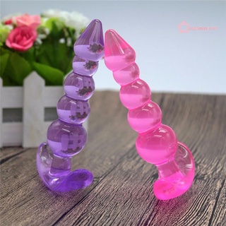 xiangsicity Women Men Silicone Orgasm Anal Beads Balls Butt Plug Ring Play Adult Sex Toy