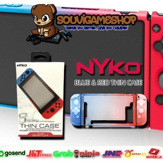 Nintendo SWITCH NYKO funda delgada (rojo-azul)