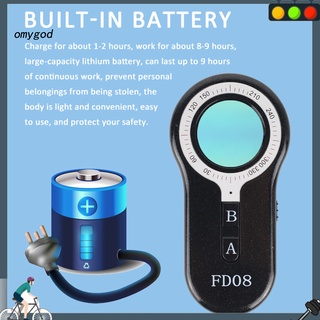 Omg ligero RF Tracker portátil Mini Detector Anti espía fácil de usar para el hogar