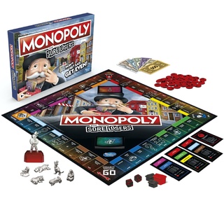 Juego De mesa Monopoly Hasbro-Para edición De Sere Losers, donde se supera A Perder-8+ (2)