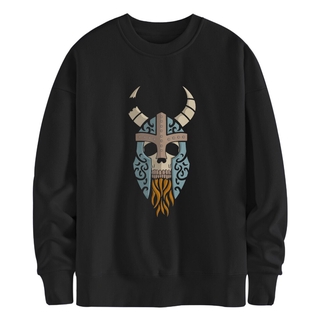 O cuello Viking guerrero sudaderas Hombre Streetwear sudaderas con capucha de moda impresión ropa Harajuku invierno chándales al aire libre Supoleron Hombre