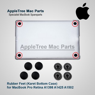 Pies de goma inferior caso para MacBook Pro Retina A1398 A1425 A1502