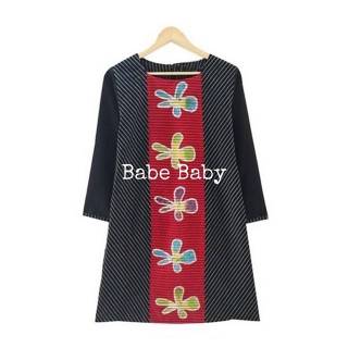 Moringa Batik vestido túnica estriada tejido ATBM