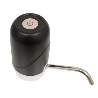 Dispensador para agua automático recargable boquilla de acero inoxidable bomba manguera plástico grado alimenticio (2)