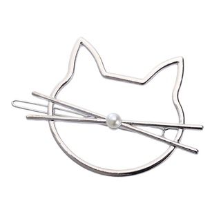 [craft] clips huecos para el cabello de gato, clips para el cabello, pinzas para el cabello, horquillas, clips para el pelo para mujeres niñas