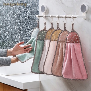 toalla de terciopelo coral para colgar engrosado toalla absorbente de cocina (1)