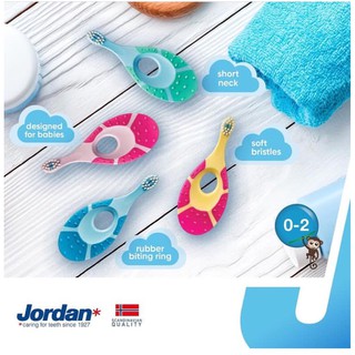 Jordan - cepillo de dientes infantil paso 1 y paso 2